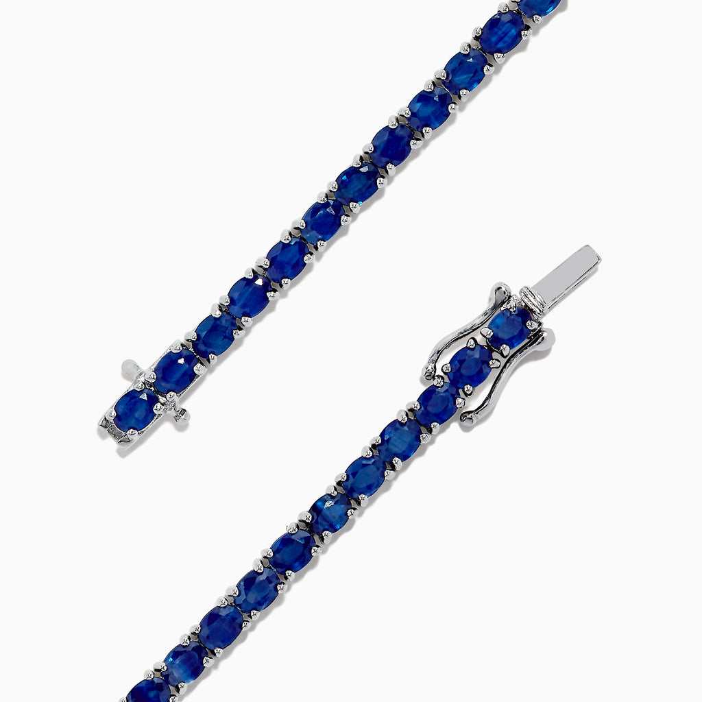 Bracelets for women│Blue Sapphires and Sterling Silver │Le