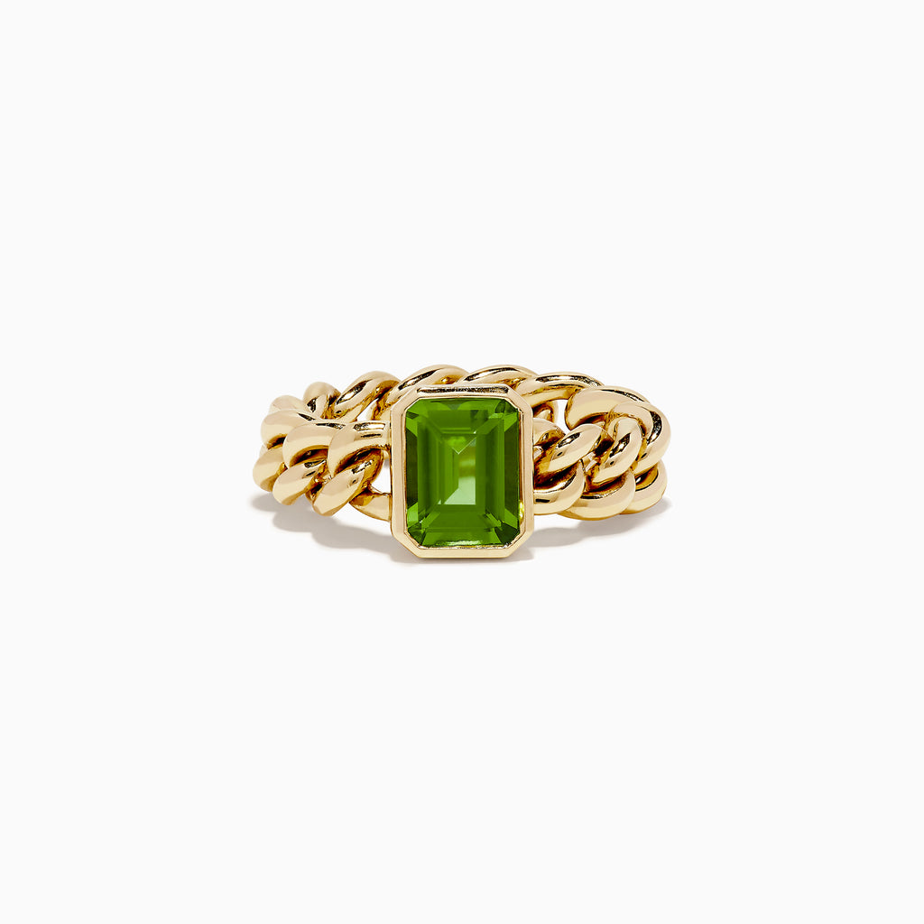 Effy 14K Yellow Gold Peridot Ring | effyjewelry.com