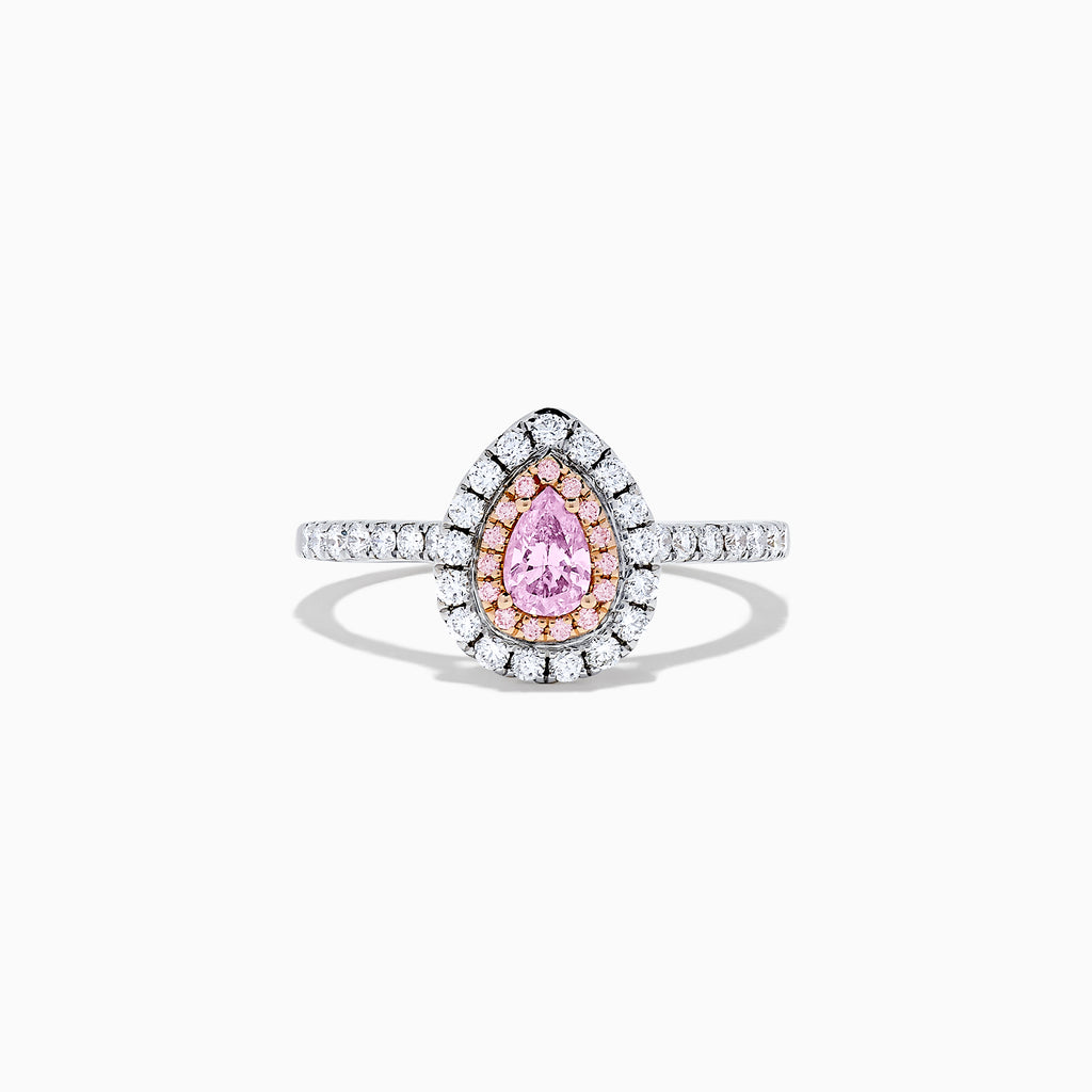  Aycnia Pink Diamond Luxury Jewelry Set with 18 k Gold