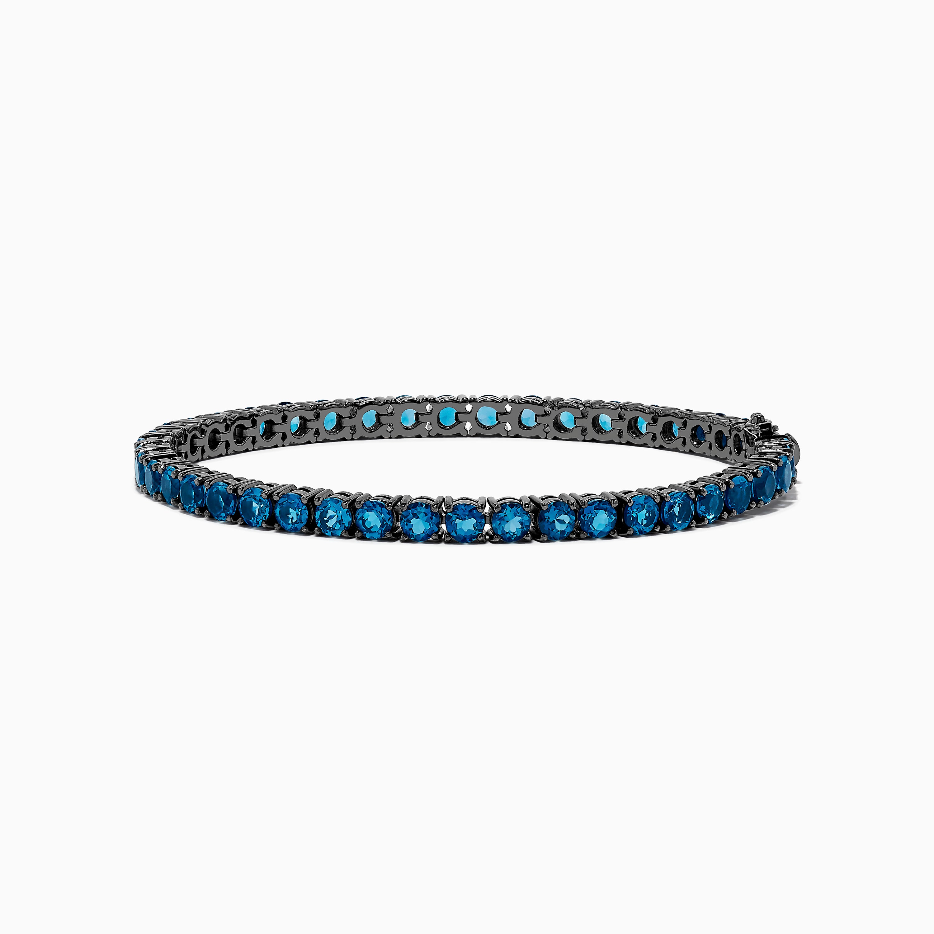 Buy Concave Blue Topaz Bracelet, Pave Diamond Jewelry, Gemstone Diamond  Bracelet, Multi Gemstone Jewelry, 925 Silver Gold Vermeil Bracelet Gift  Online in India - Etsy