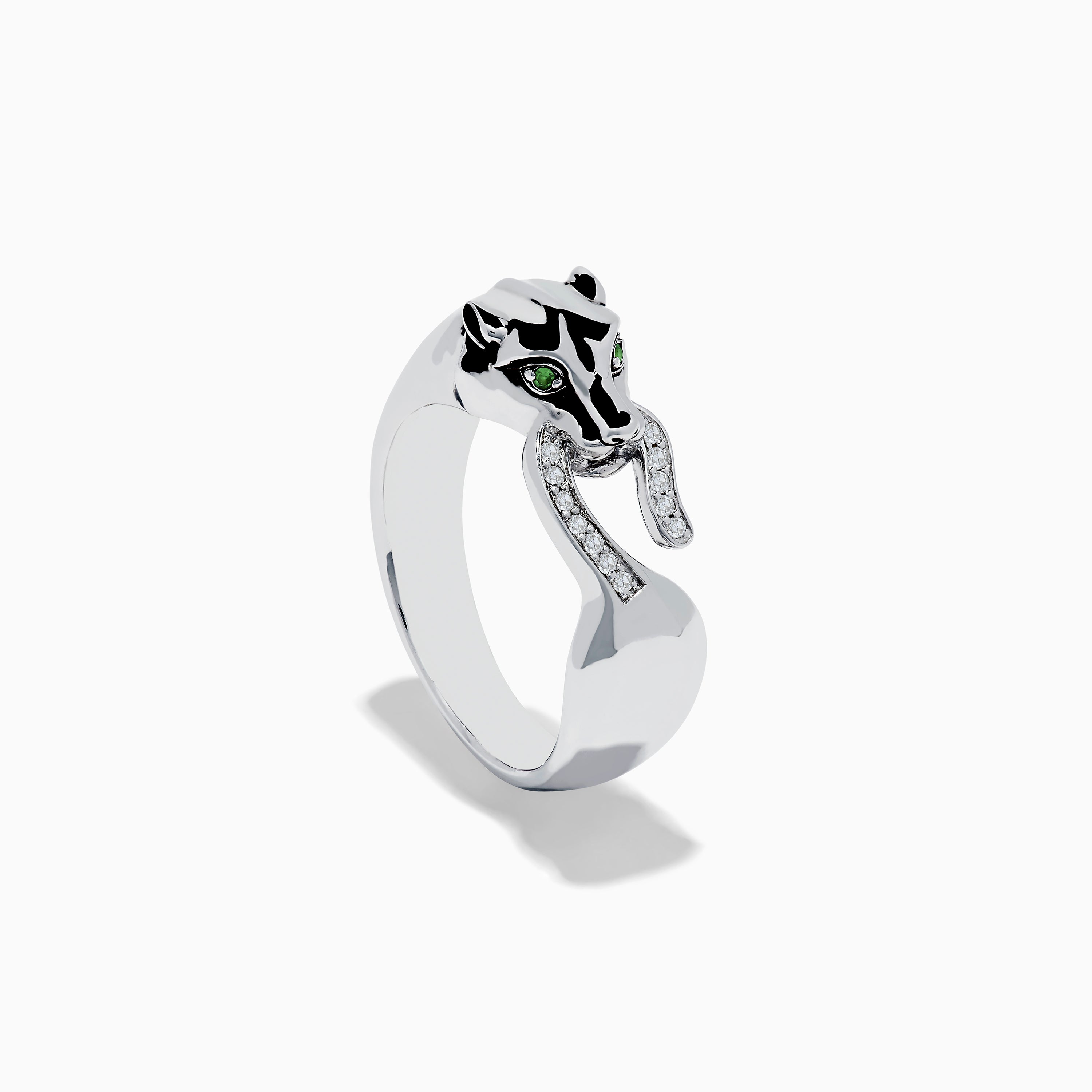 925 Sterling Silver Tsavorite Ring outlet