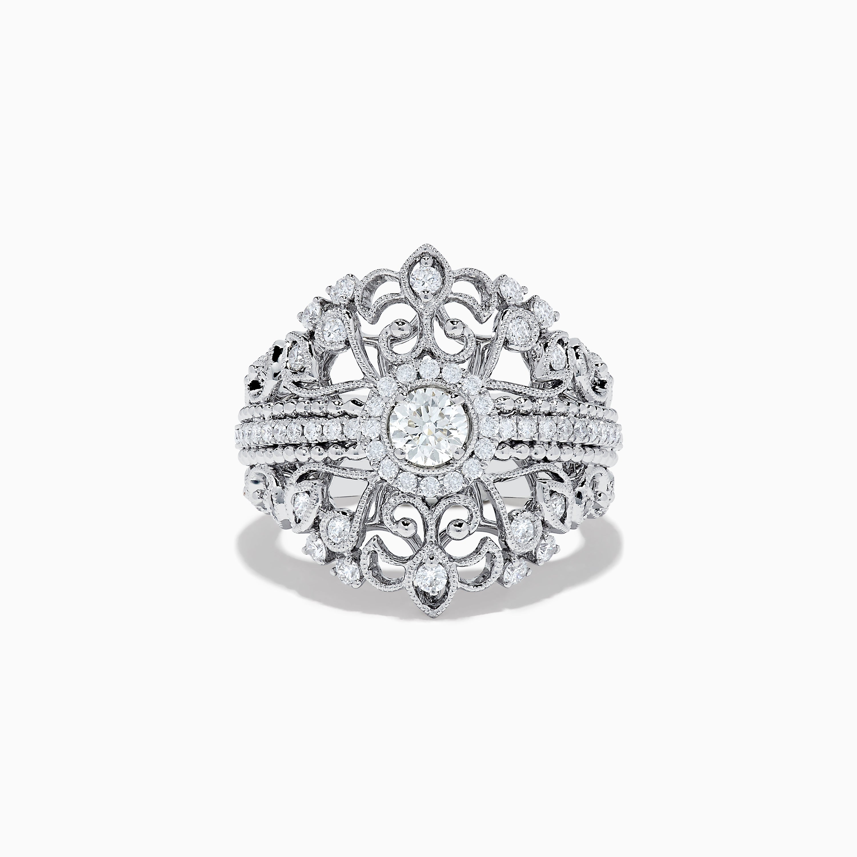 Effy pave hot sale diamond ring