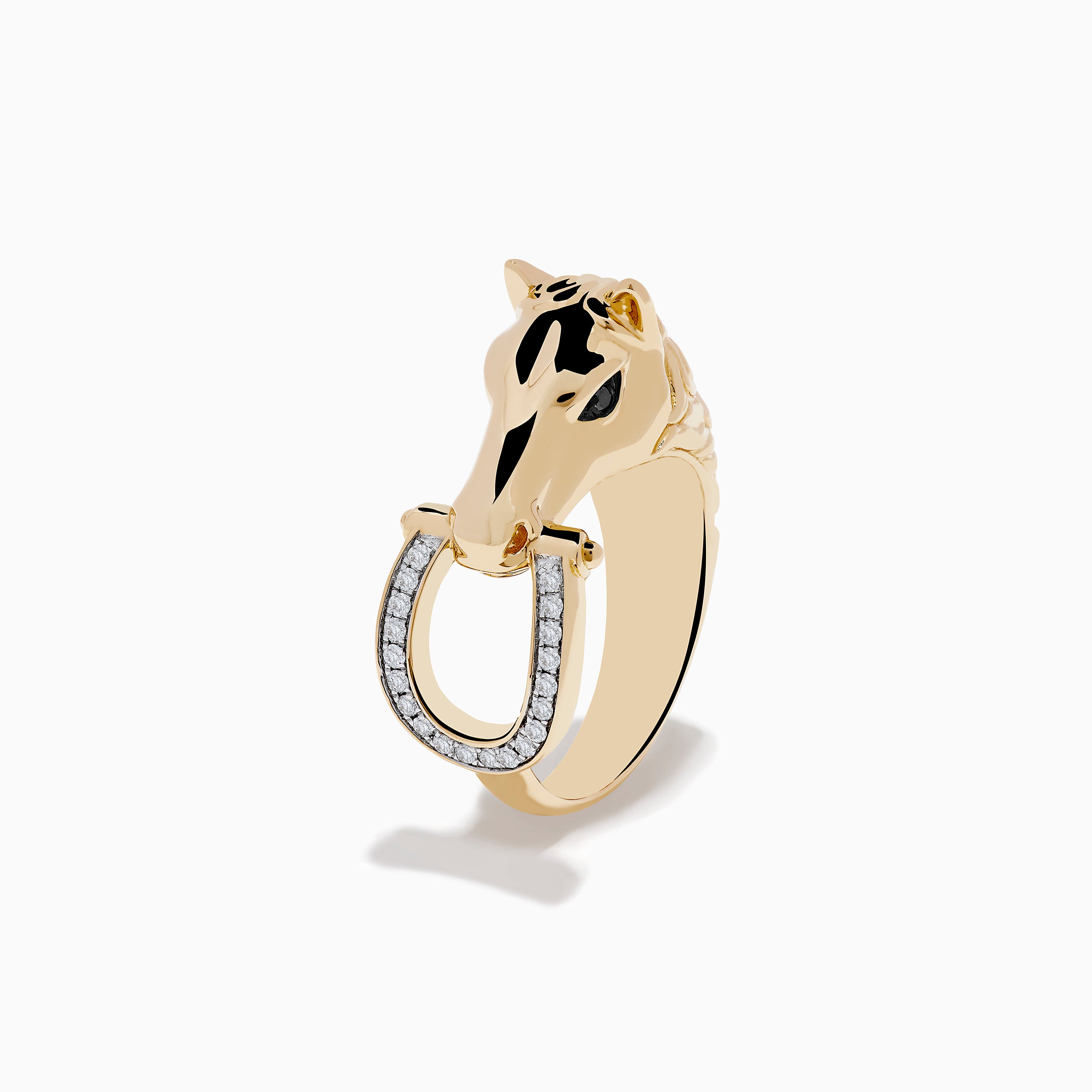 14k good gold over horse diamond ring, men horse ring,animal ring,man diamond ring, Pinky Ring For Men, horse gift ring, horse head ring