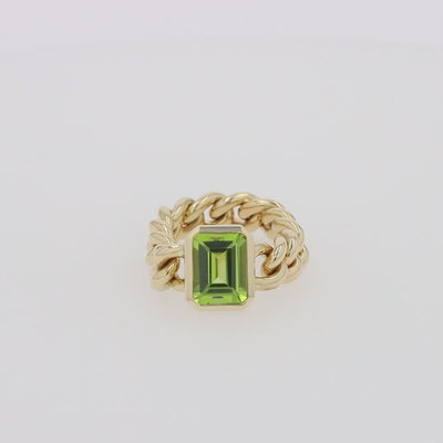 Effy 14K Yellow Gold Peridot Ring | effyjewelry.com