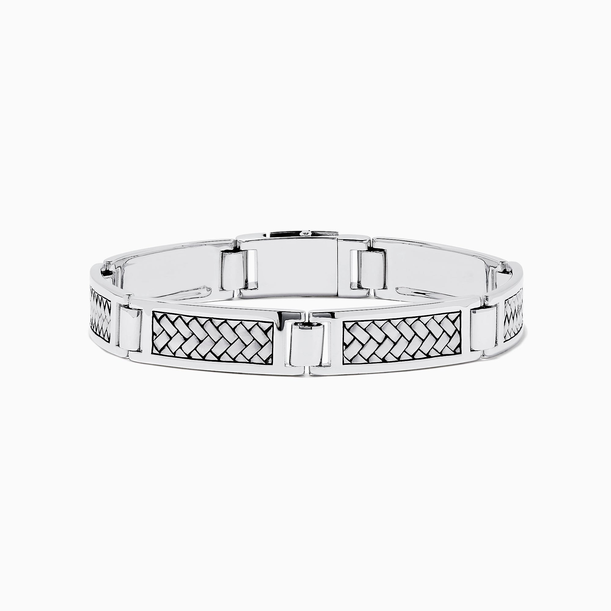 Silver Bracelet for Men 925 Sterling Silver Wristband Mens 