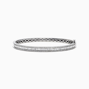 Effy Novelty 14K White Gold Diamond Infinity Bracelet