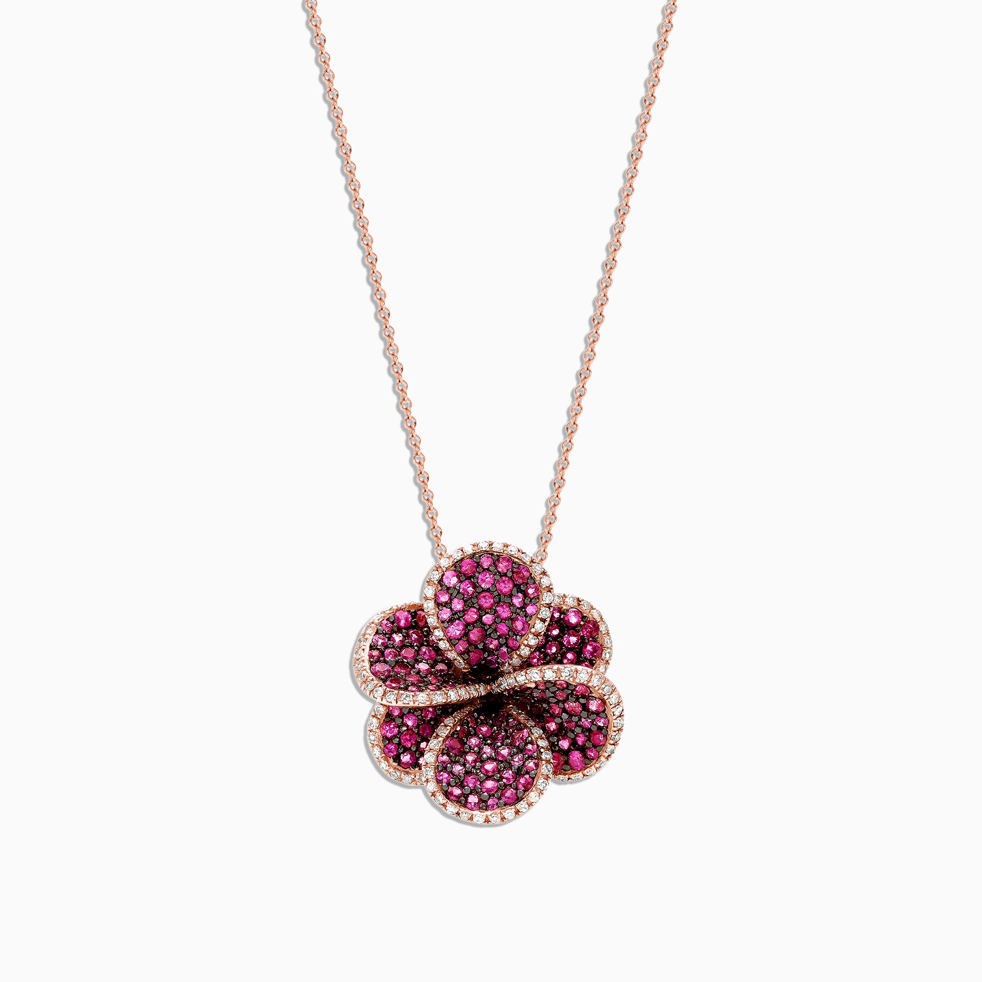 Floral Key Necklace - Rose Gold – Eden Jewelry