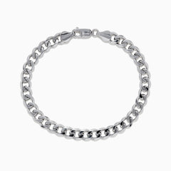 Effy Sterling Silver Curb Chain Necklace