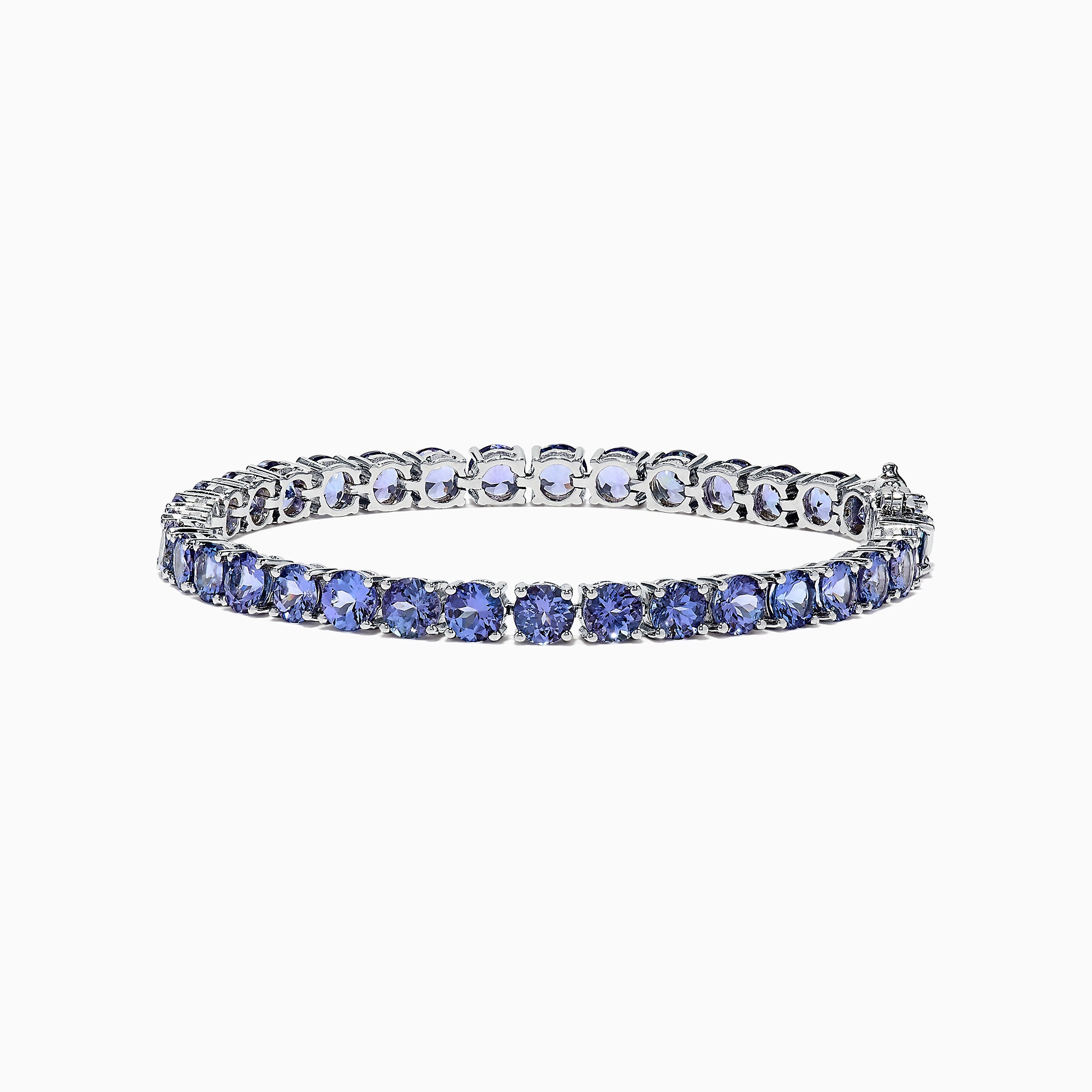 Tanzanite Tennis Bracelet in Sterling Silver Jewelry, Size: 7 Inch at Rs  14000/piece in Jaipur