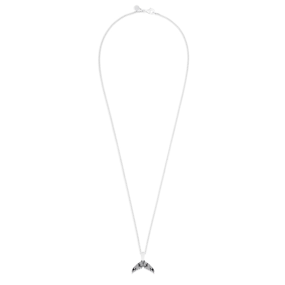 Men's Sterling Silver Whales Tail Pendant – effyjewelry.com