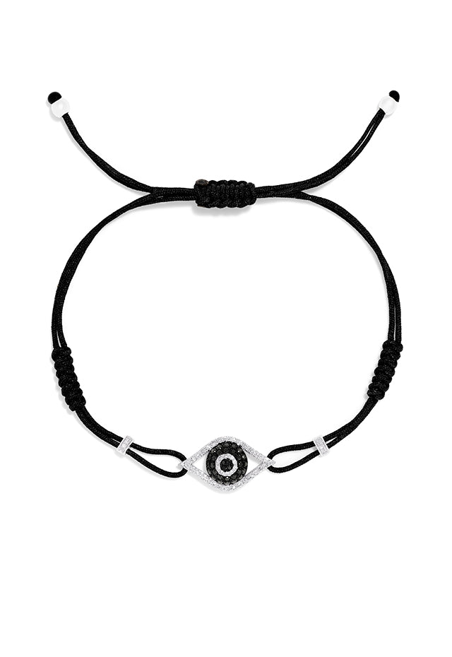 ATM Evil Eye Bracelet for Couples, Black Evil Eye with Black Beads for – A  Tiny Mistake