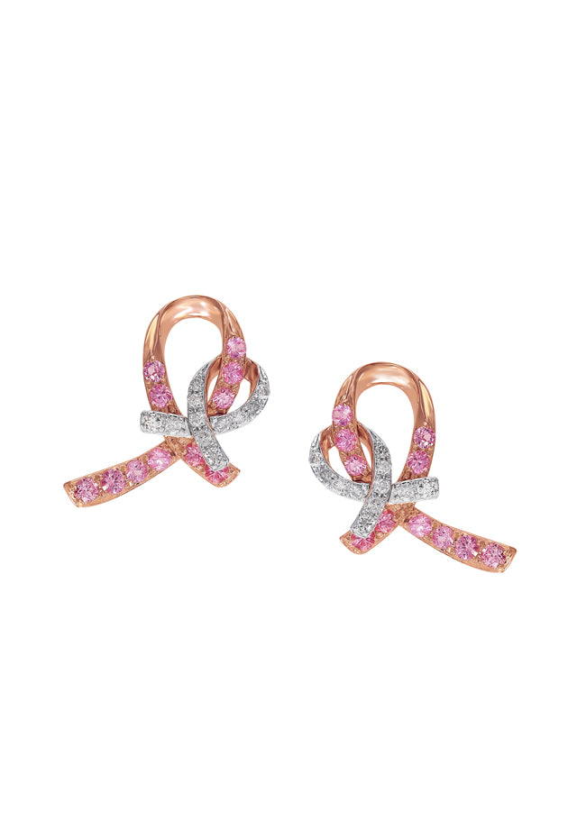 Take Metallic Rose Gold Ribbon Bow Beads  Loose silicone beads – Bella's  Bead Supply