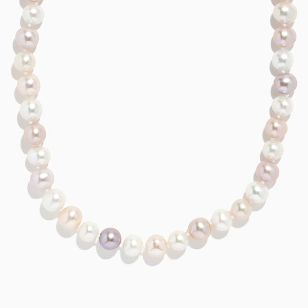 Effy 925 Sterling Silver Freshwater Multicolor Pearl Necklace - Sterling  Silver / N/A