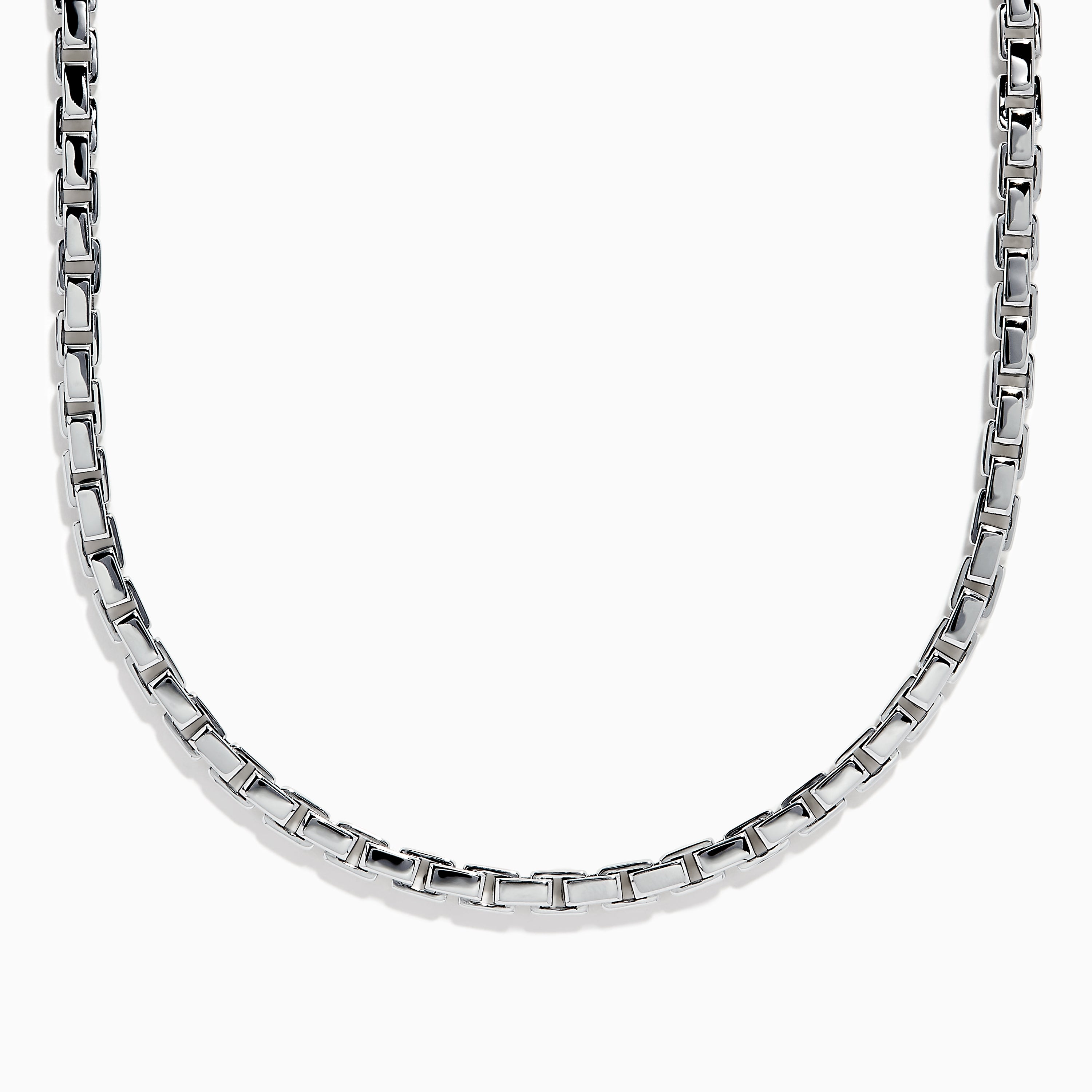 Sterling Silver Men's Link Chain Necklace