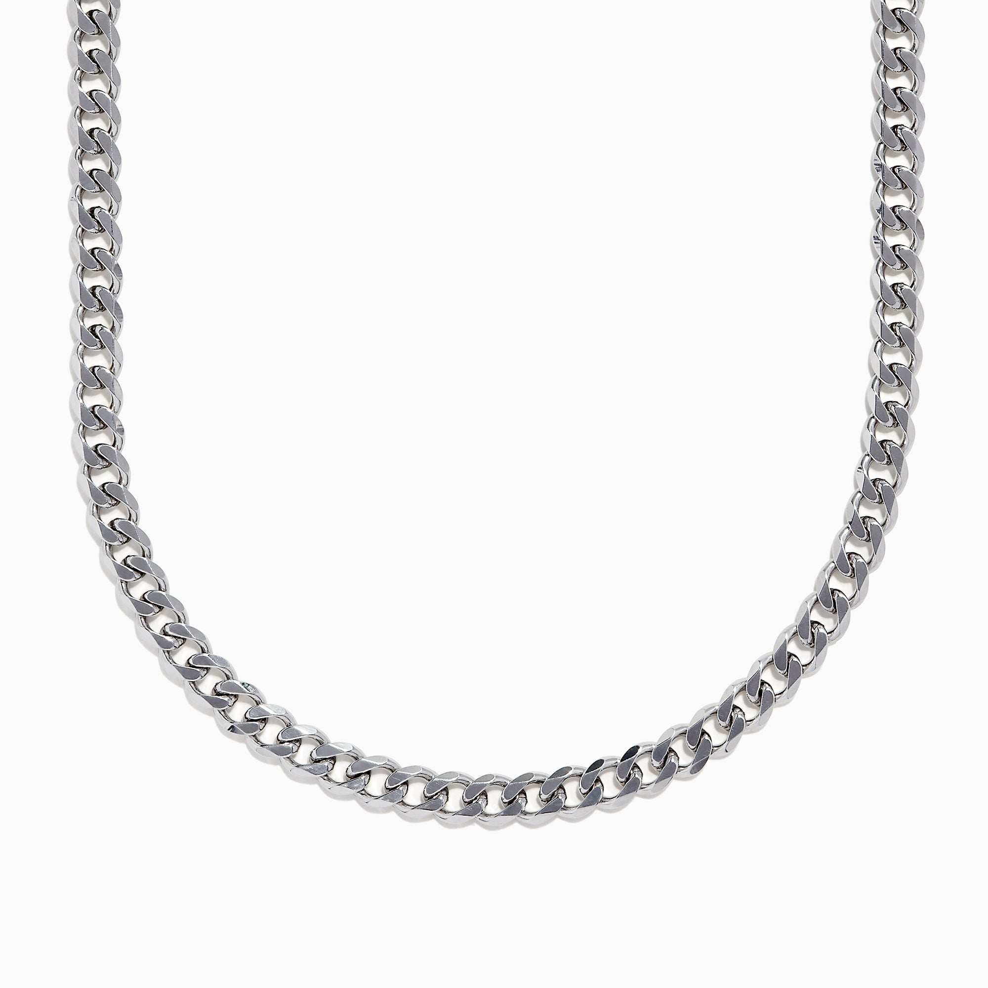 Logo Chain Necklace in silver