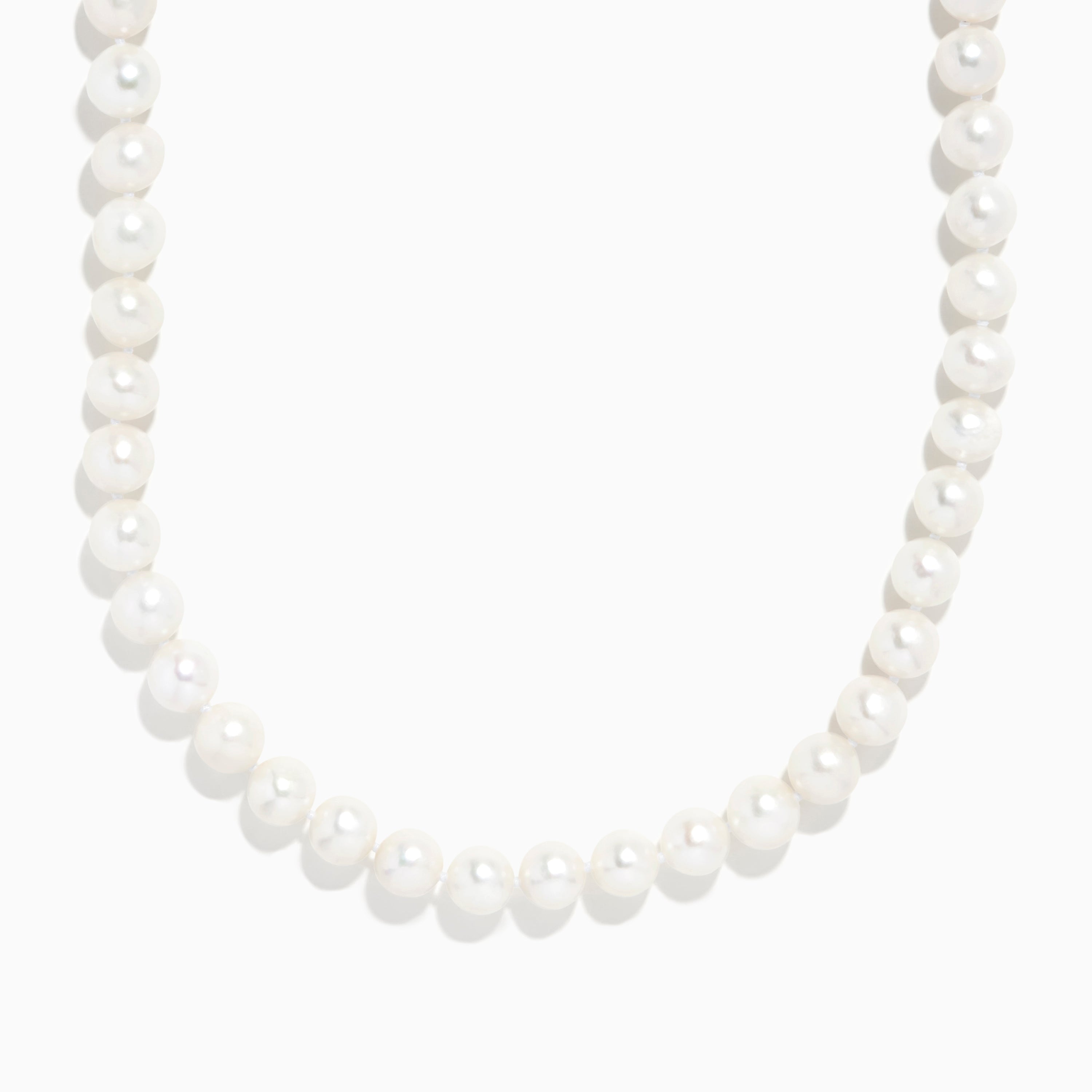 Effy 925 Sterling Silver Cultured Fresh Water Pearl Necklace