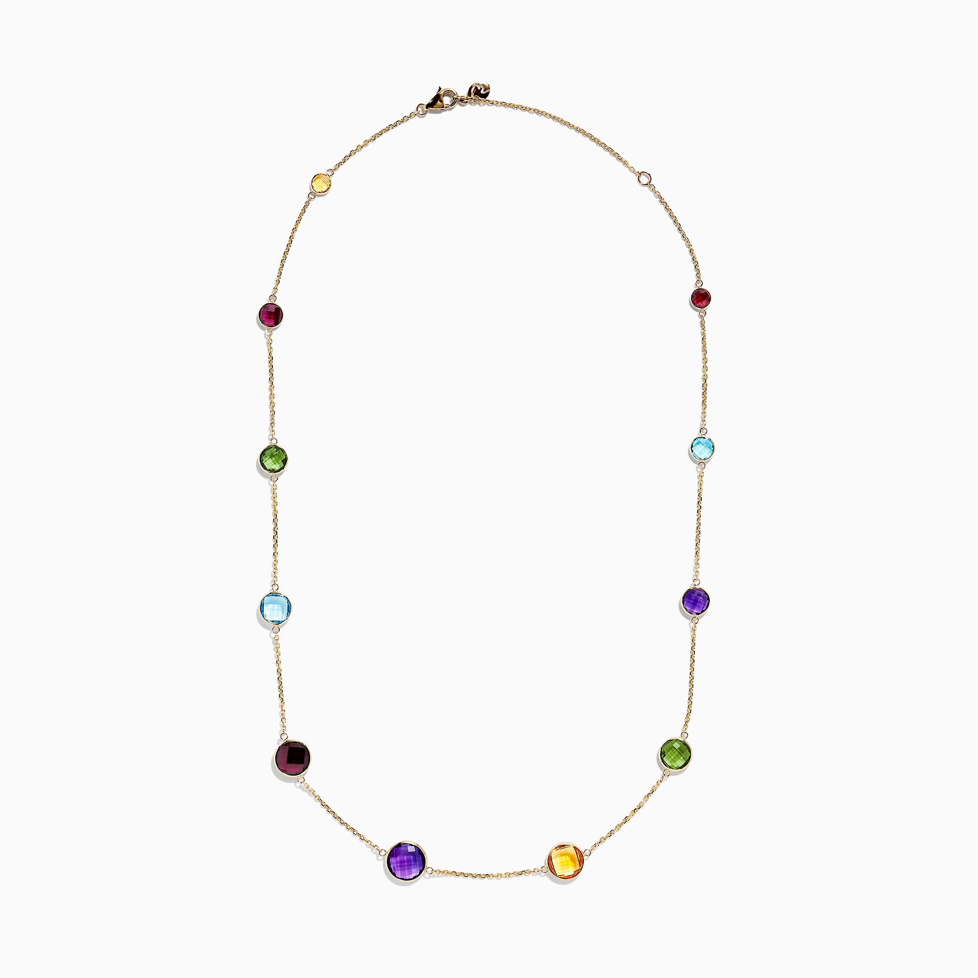 Buy Tanzanite and Multi Gemstone Pendant Necklace 20 Inches in Vermeil Rose  Gold Over Sterling Silver 2.00 ctw at ShopLC.