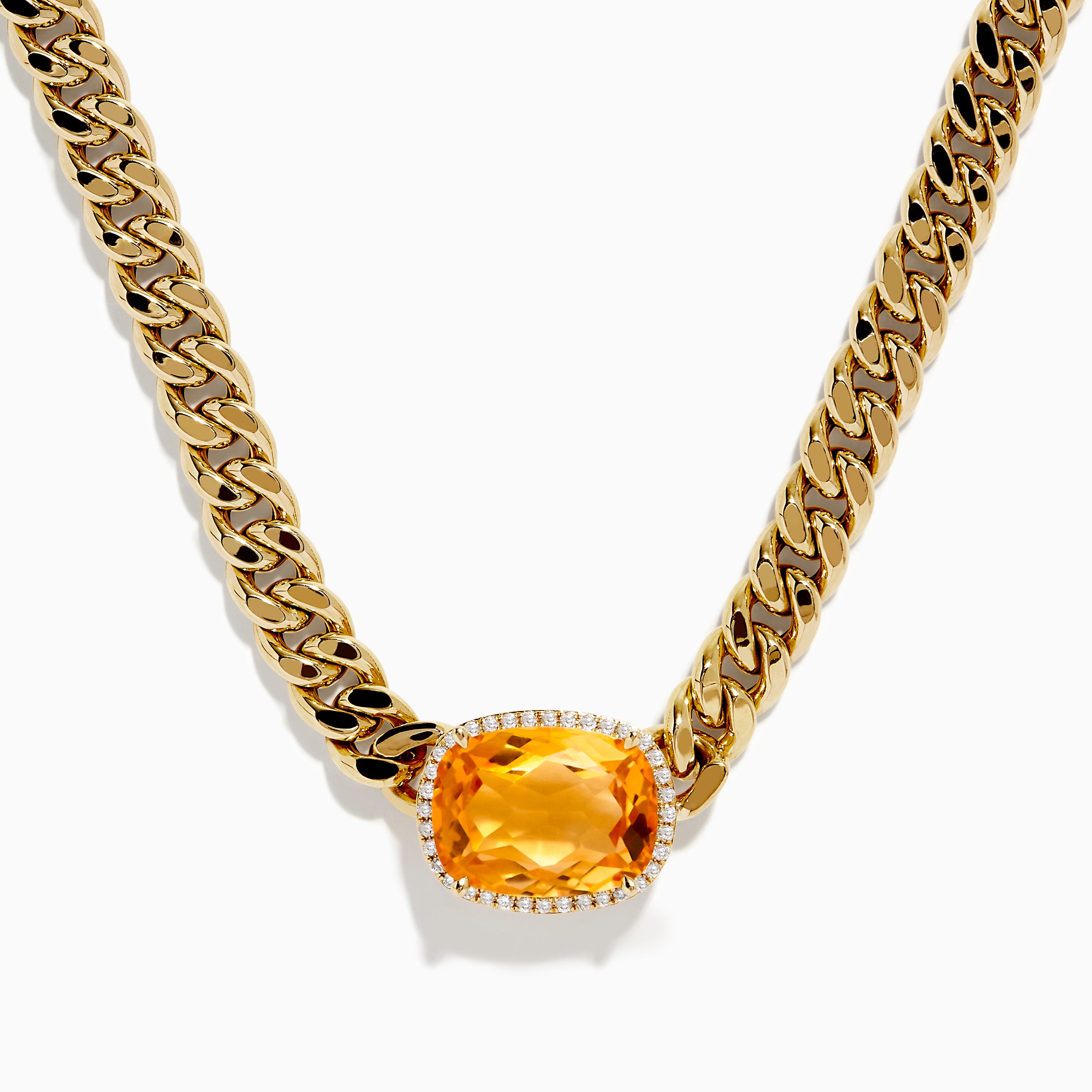 Effy citrine store necklace