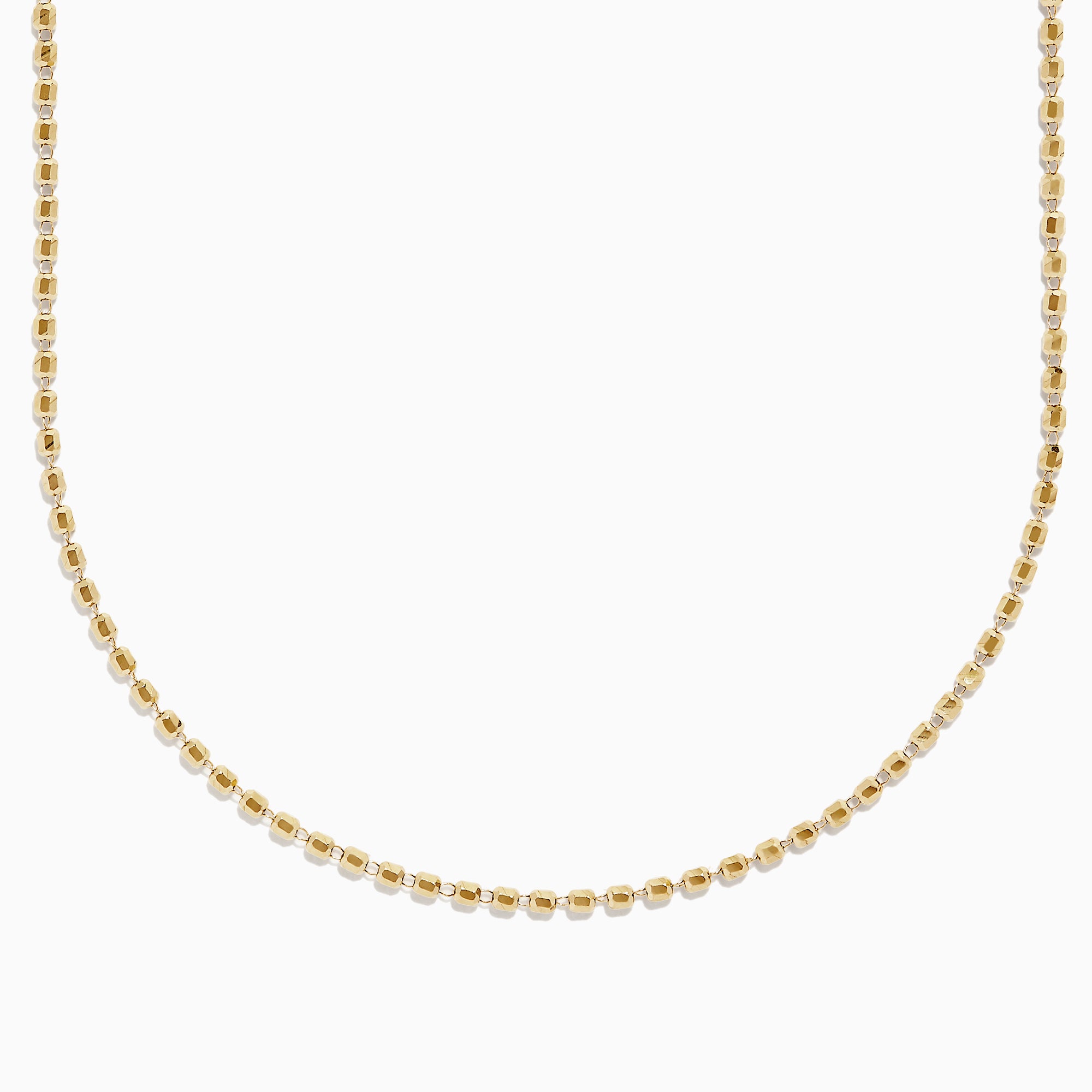 14k Yellow Gold Beaded necklace buy