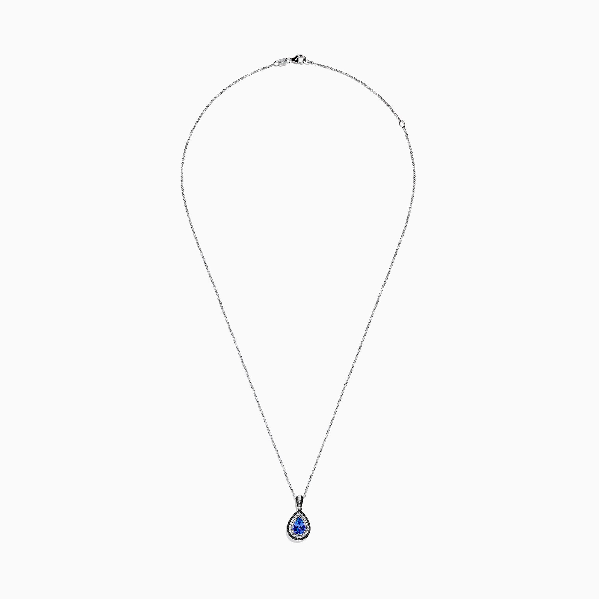 Nahla 14K Gold Tanzanite and Diamond Pendant, 1.22 TCW – effyjewelry.com