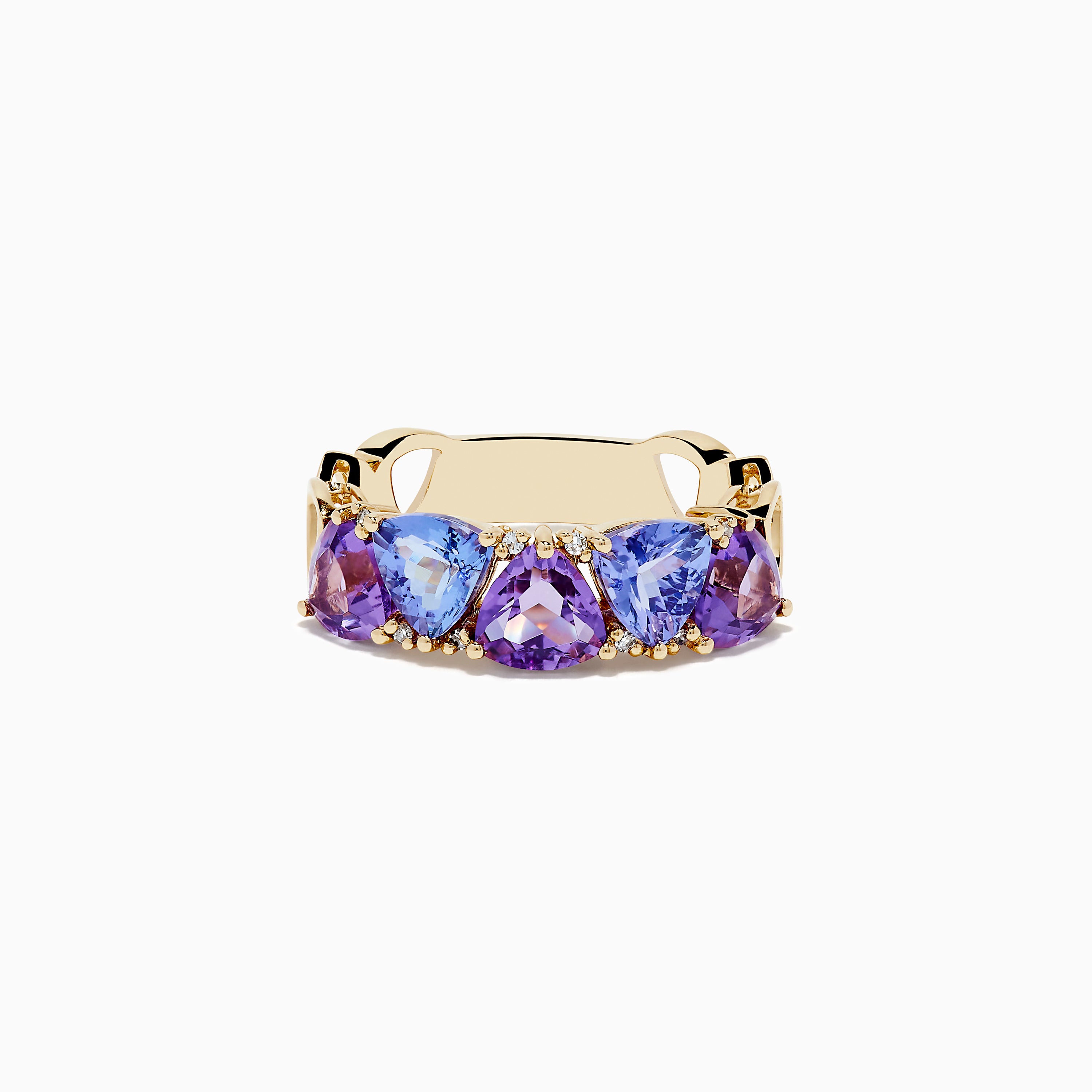 Tanzanite 14k yellow sales gold rings