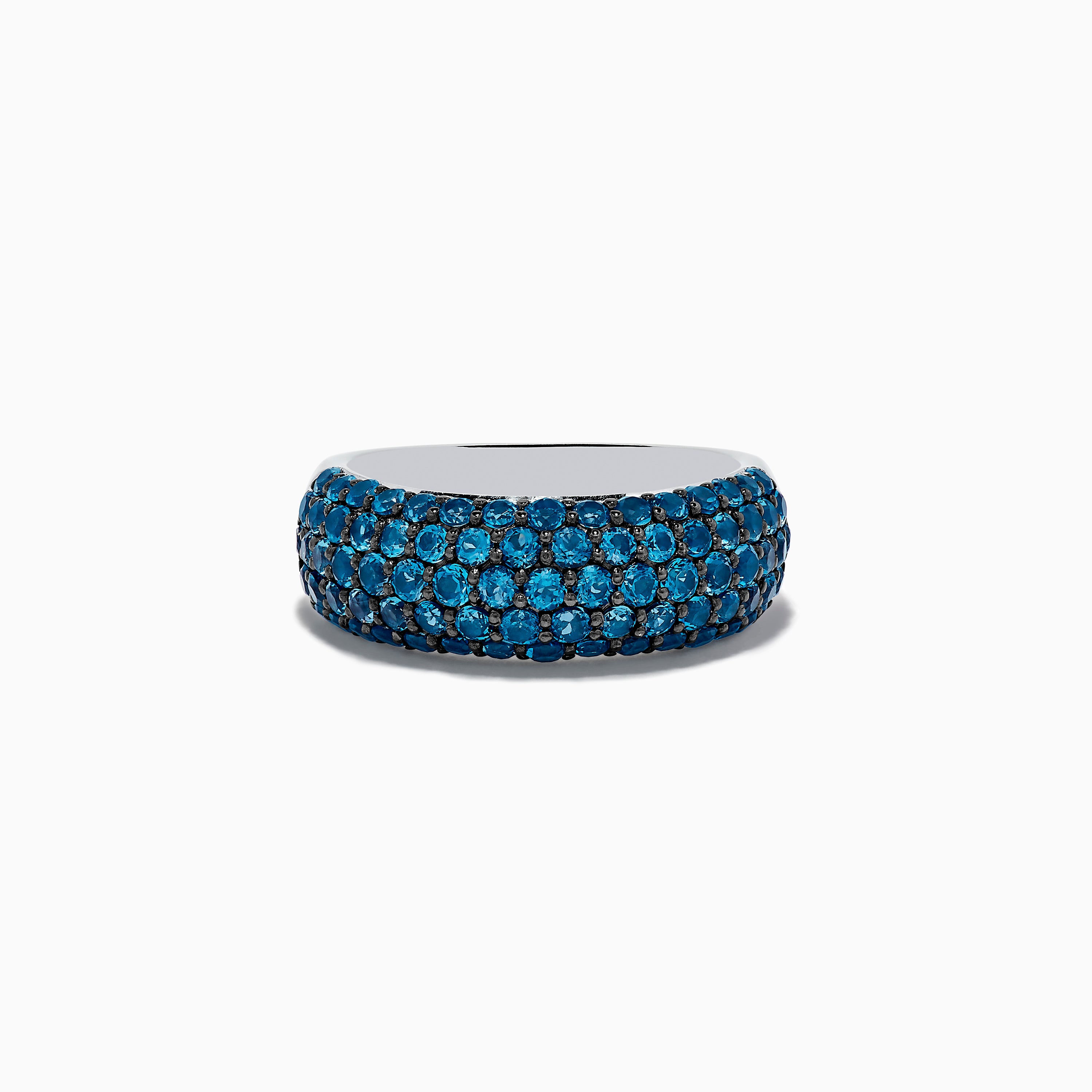 Effy 925 Sterling Silver London Blue Topaz Pave Ring | effyjewelry.com