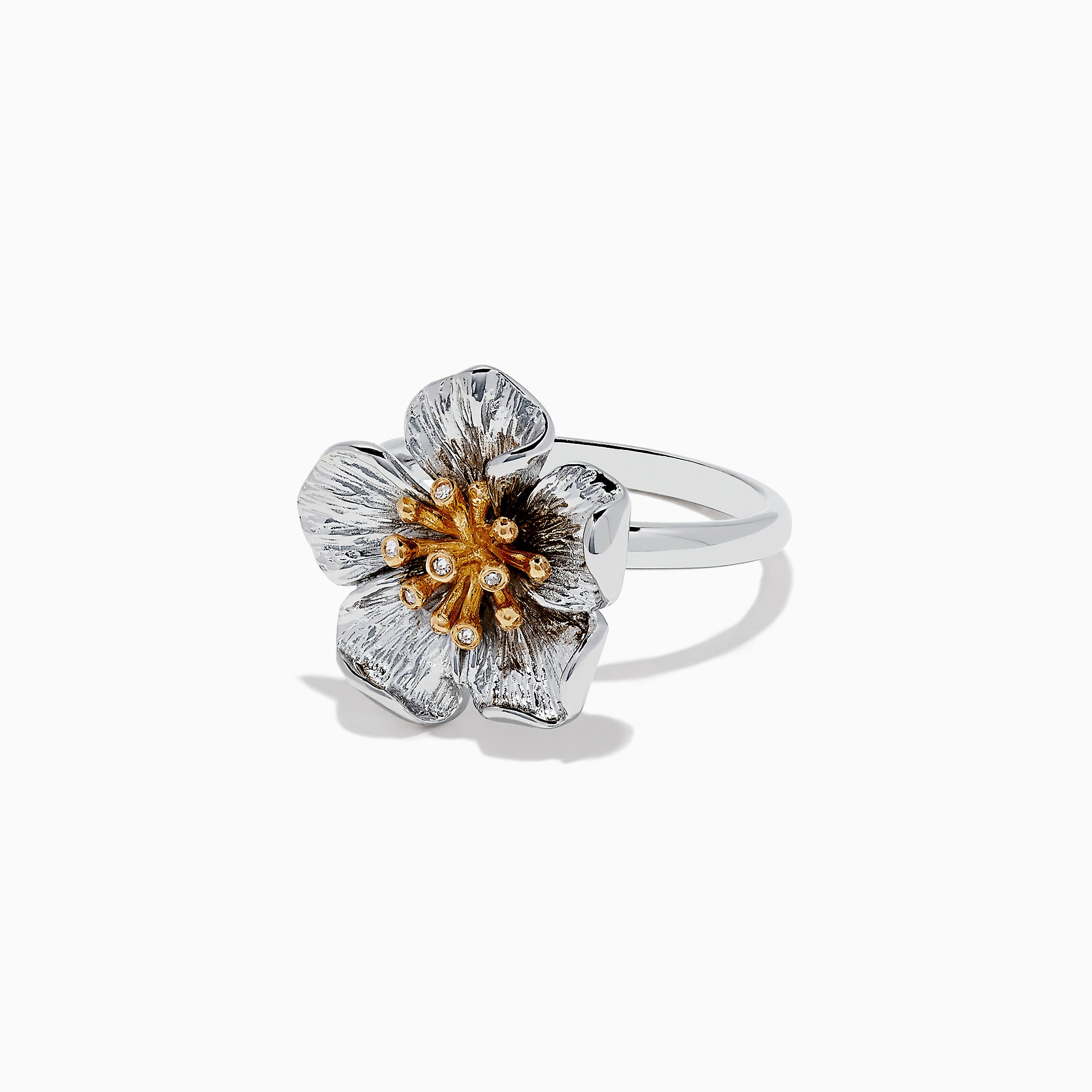 Sterling Silver Stackable Expressions Polished Citrine Flower Ring – Sophia  Jewelers