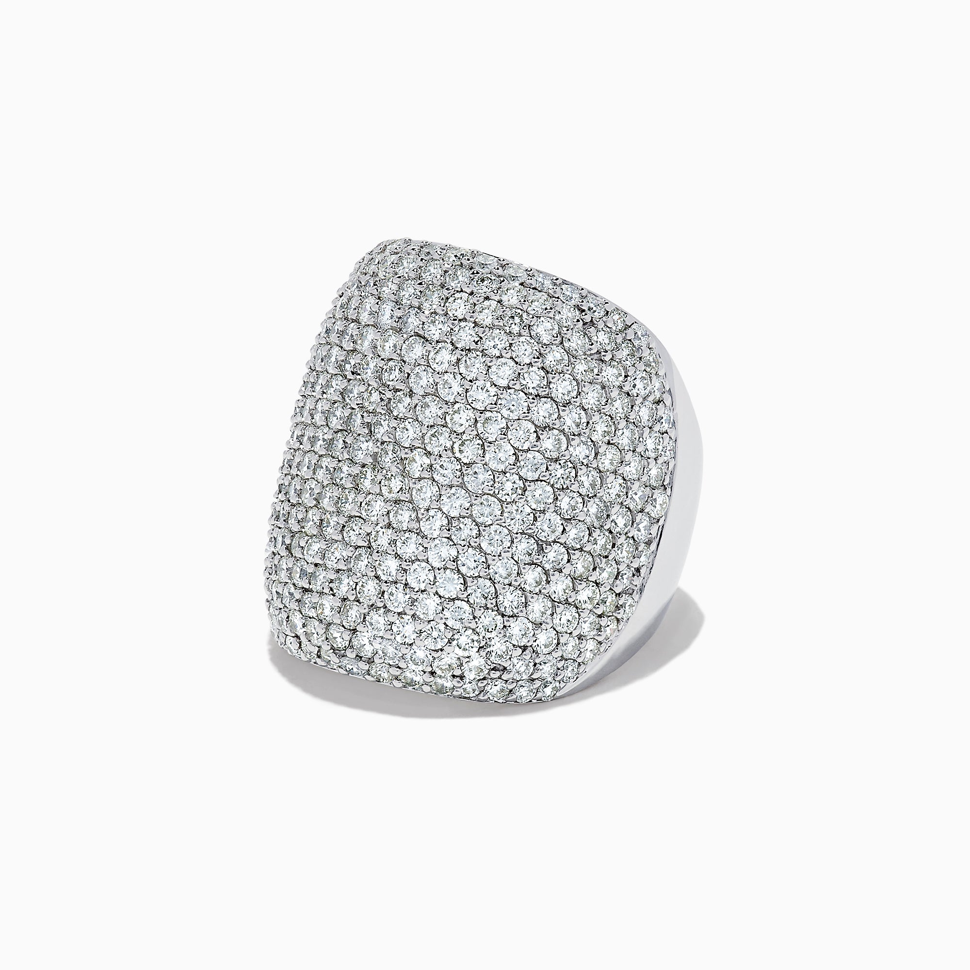 Effy Pave Classica 14K White Gold Diamond Pave Ring, 4.05 TCW