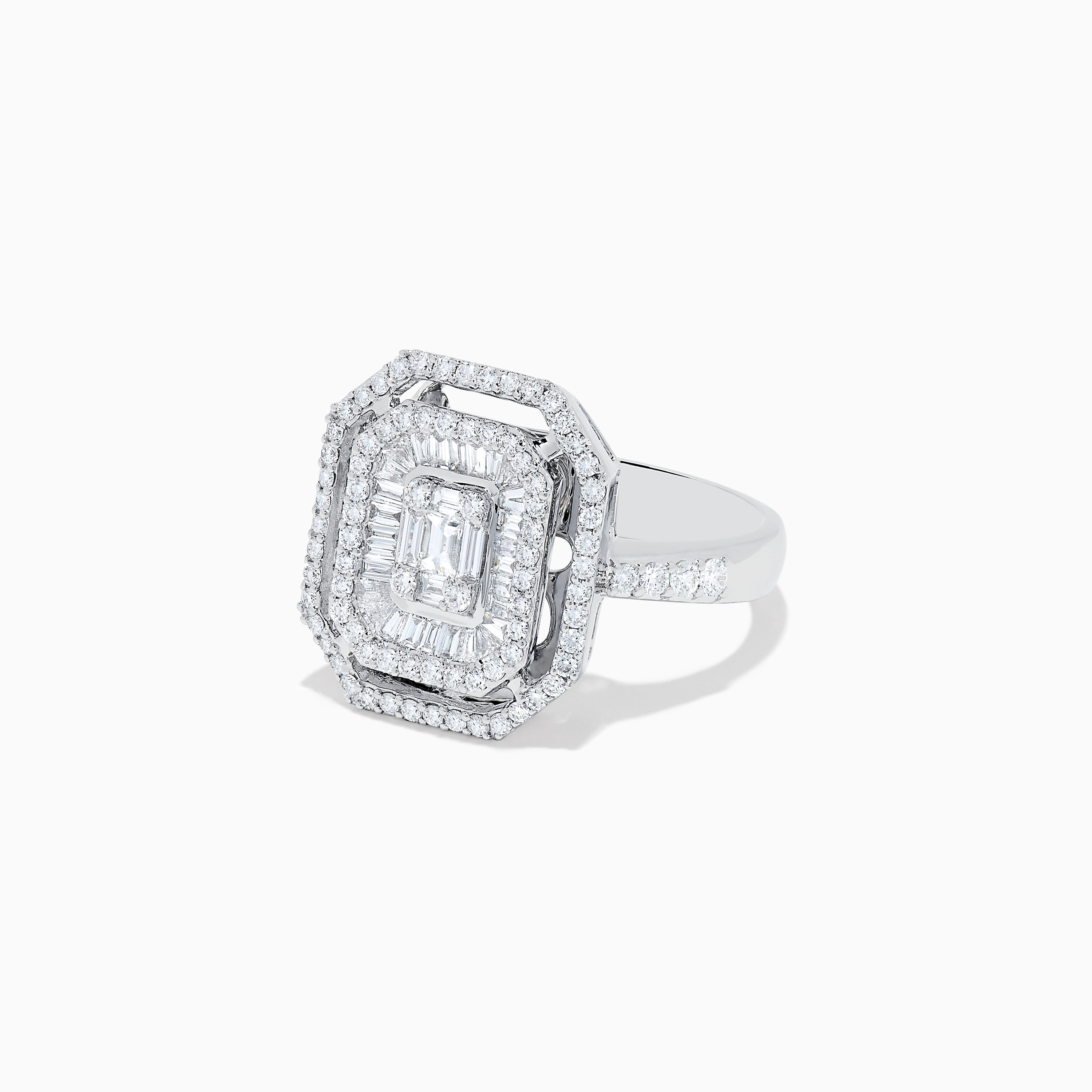 Effy Classique 14K White Gold Diamond Ring –