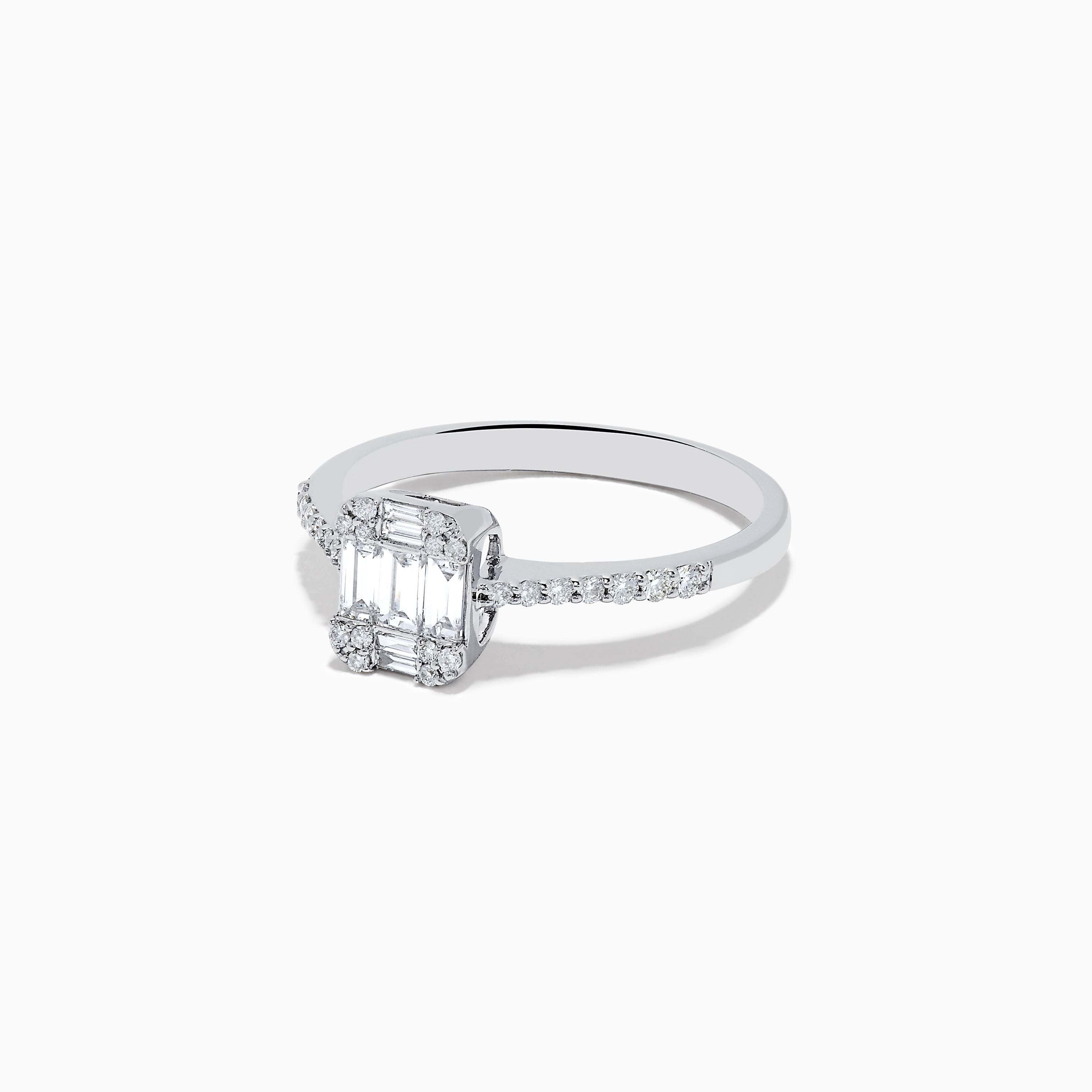 Effy Classique 14K White Gold Diamond Necklace