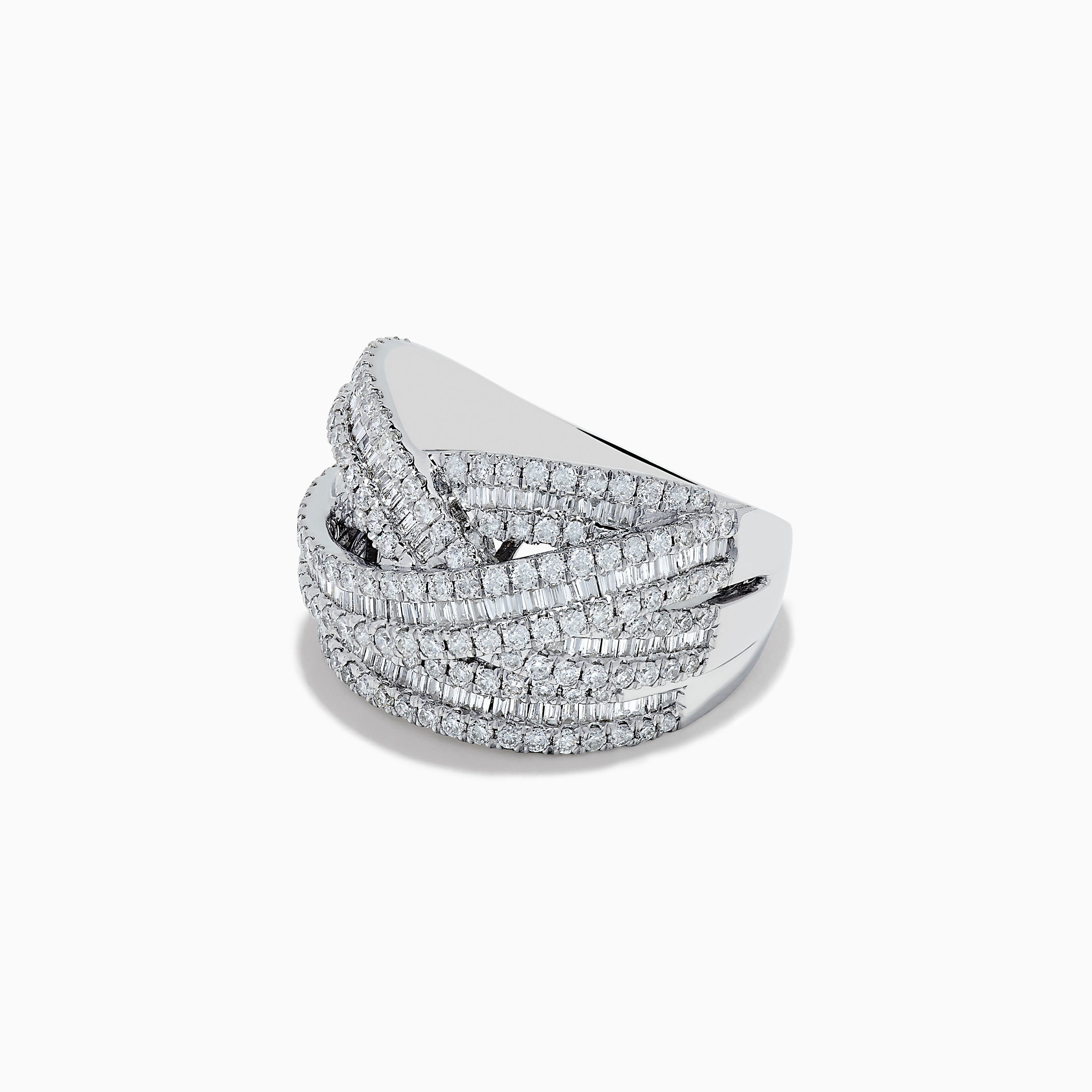 Effy Classique 14K White Gold Diamond Necklace