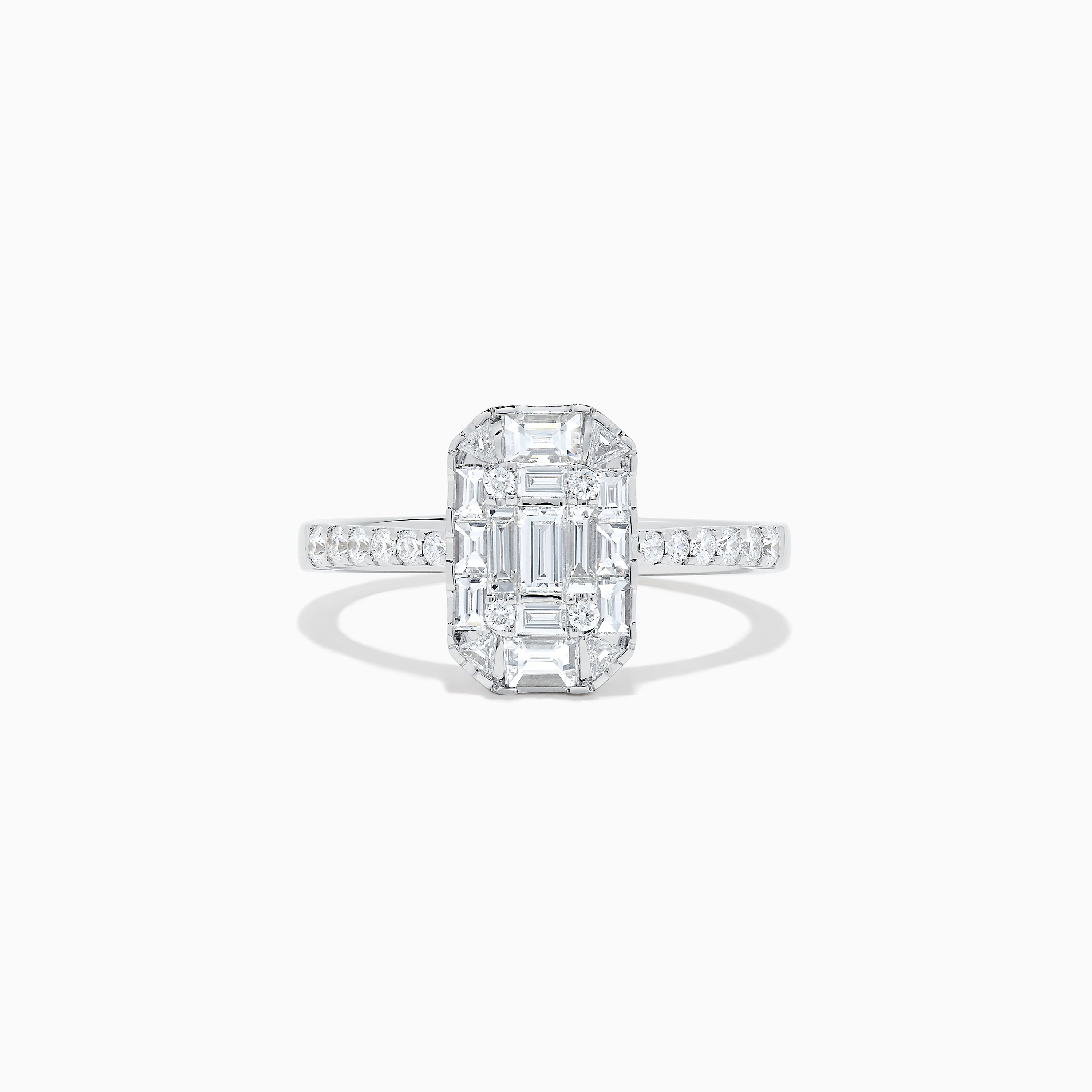 Effy Classique 14K White Gold Diamond Ring