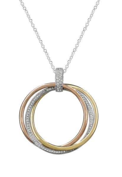 2024 Effy micro diamond circle necklace